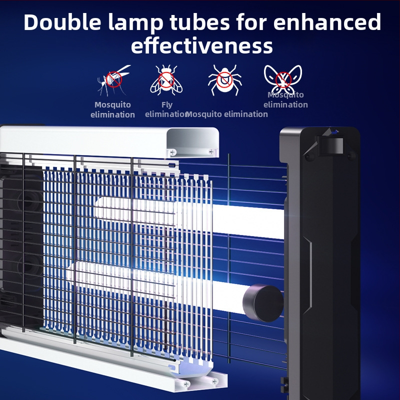 Elektrosokkos szúnyogirtó lámpa LED csővel, 220V