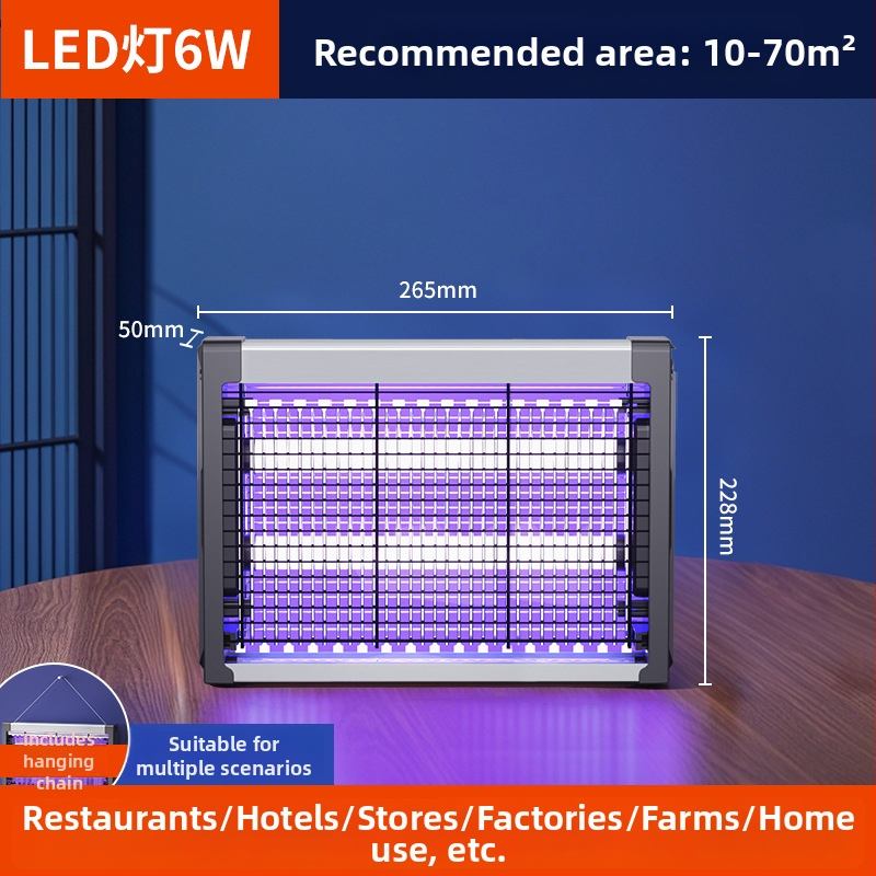 Elektrosokkos szúnyogirtó lámpa LED csővel, 220V