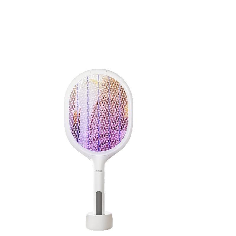 Chigo електрическа мухобойка за комари с вградена батерия, UV лампа, обхват 31–40 м², зареждане 1–3 ч, метод убийства: светлина и електрошок