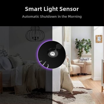 Домашна фотокаталитична лампа за убиване на комари, модел HJ15Y, LED осветление, улов чрез засмукване, ABS корпус, подходяща за площ 11–20㎡