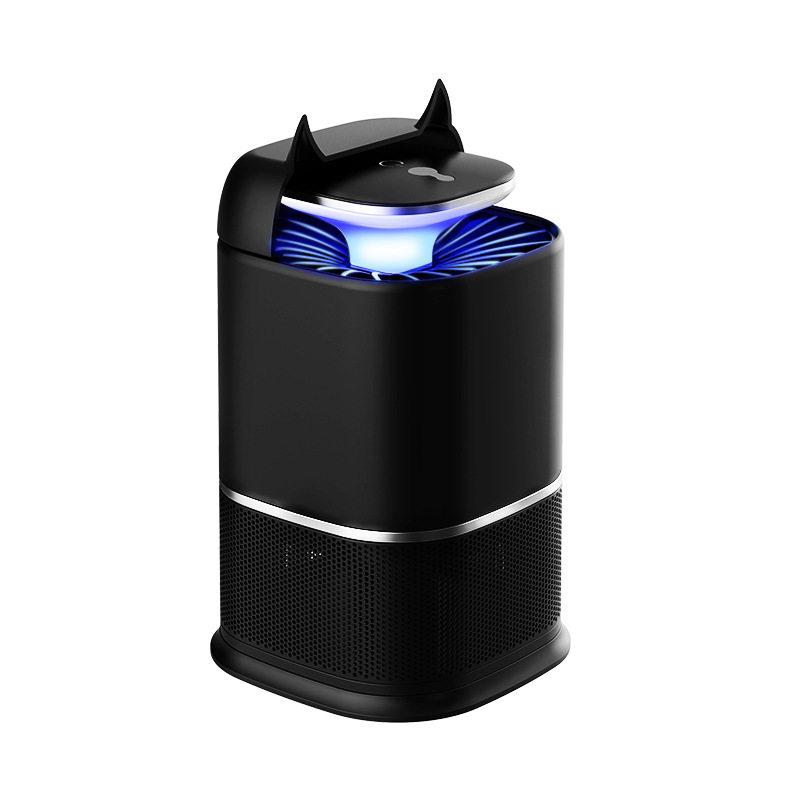 Домашна фотокаталитична лампа за убиване на комари, модел HJ15Y, LED осветление, улов чрез засмукване, ABS корпус, подходяща за площ 11–20㎡