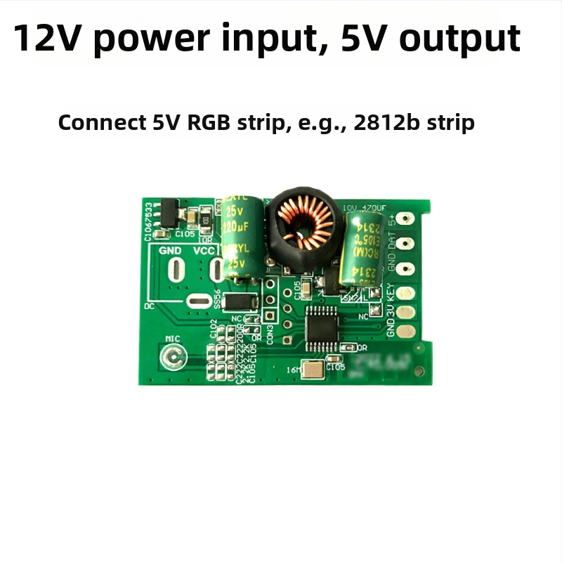 Bluetooth APP valdomas dviejų kanalų modulis automobilių ir motociklų posūkiams bei dienos šviesoms, LED 12V, 12W, 1A, 600 lm, modelis DZ-YDNXY0057OHO