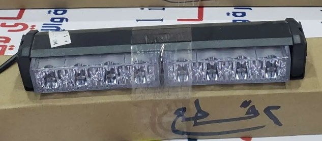 Алуминиева LED светлина за предна решетка на автомобил – предупреждаваща дневна светлина, 72W, 12-24V, модел: предупреждаваща светлина