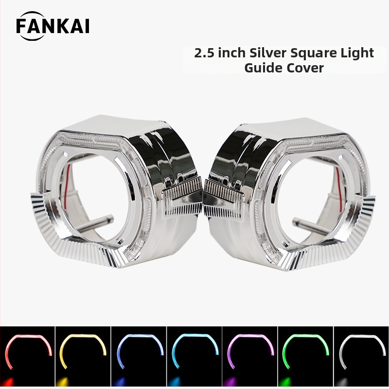 LED дневни светлини с ангелски очи, спортен интегриран декоративен капак, 12V, 5W, 3.5A, живот 50 000 ч, 5000 lm