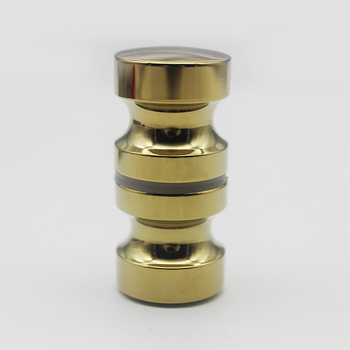 Zuhanyzószoba üvegajtóhoz kis méretű fogantyú - alumíniumötvözet, hengeres, matt felület, modern minimalist stílus