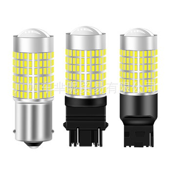Autó LED lámpa 12–24V, 31W/30W, 1000 lm, 3014/144SMD, kompatibilis 1156/1157/3156/3157/7440/7443, nappali menetfény