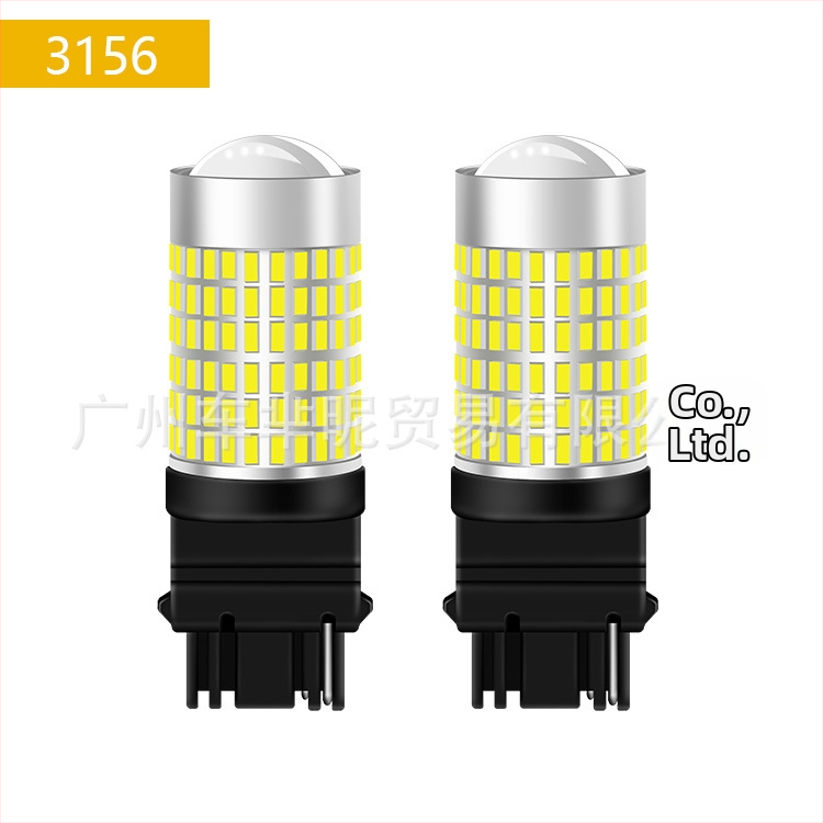 LED automobilska svjetla 1156/1157, T20 stražnje svjetlo i dnevno svjetlo, 3014 144-SMD, 12-24V, 6000K, aluminijsko kućište