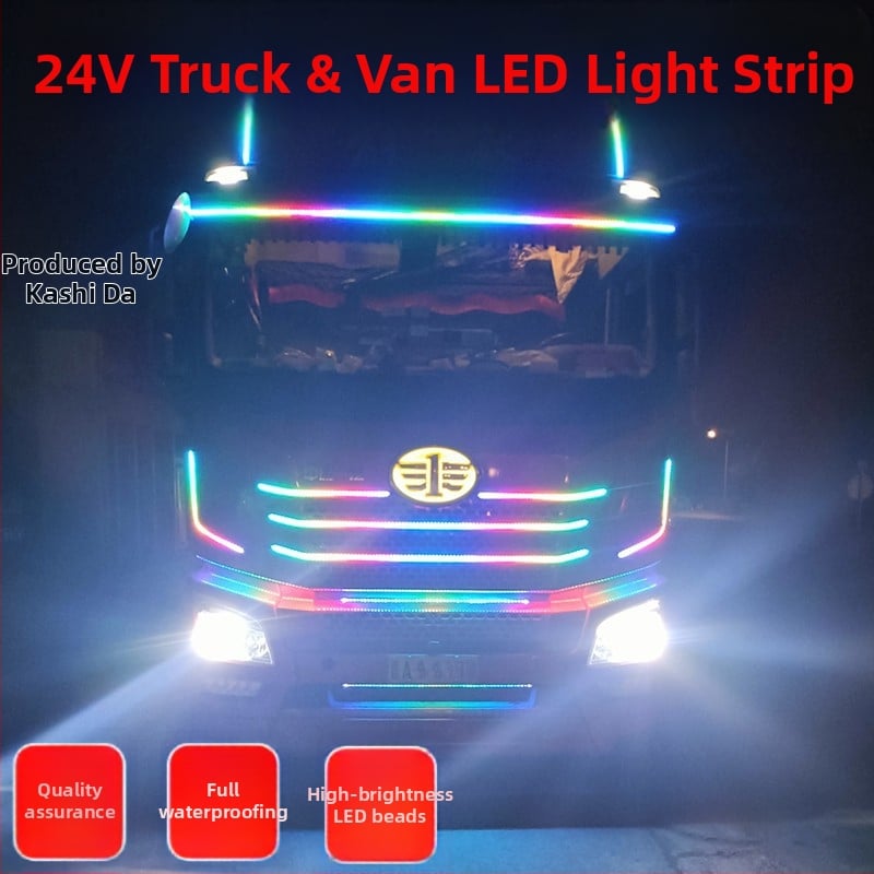 24V Thunderbolt Ranger камионна светлина със грил стриймър светлина, слънчев козир и Годината на коня