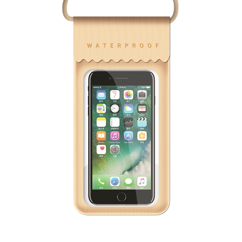 Vanjska vodootporna torbica za telefon – PVC, proziran zatvoren dizajn, mogućnost tiska logotipa, prilagodba