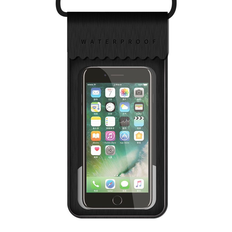 Vanjska vodootporna torbica za telefon – PVC, proziran zatvoren dizajn, mogućnost tiska logotipa, prilagodba