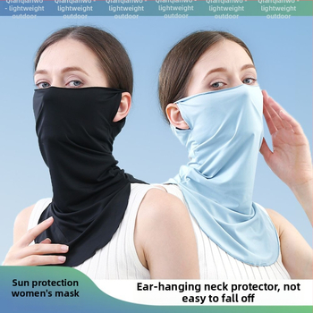 Sportska maska za lice i vrat s UV zaštitom, brzo sušeći najlon, unisex, za otvorene aktivnosti (biciklizam, planinarenje).