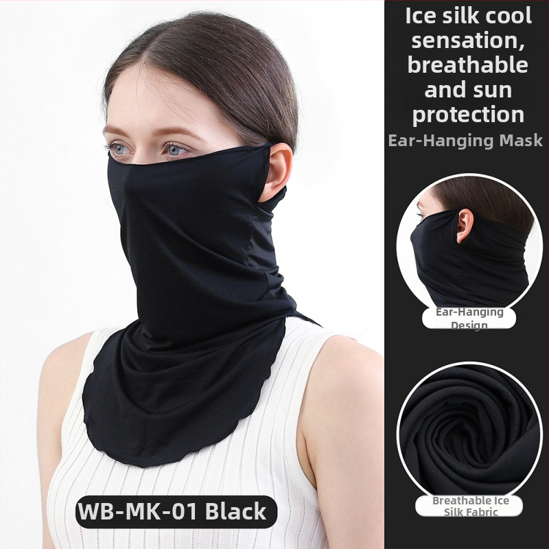 Sportska maska za lice i vrat s UV zaštitom, brzo sušeći najlon, unisex, za otvorene aktivnosti (biciklizam, planinarenje).