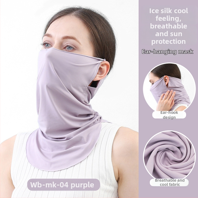 Sportska maska za lice i vrat s UV zaštitom, brzo sušeći najlon, unisex, za otvorene aktivnosti (biciklizam, planinarenje).