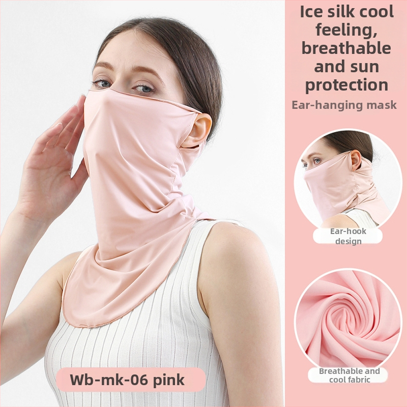 Sportska maska za lice i vrat s UV zaštitom, brzo sušeći najlon, unisex, za otvorene aktivnosti (biciklizam, planinarenje).