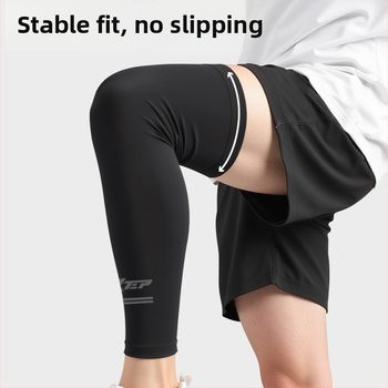 Lungi bandaje pentru picioare cu acoperire pentru picior – protecție UV Ice Silk, respirabile, material LYCRA-SPANDEX