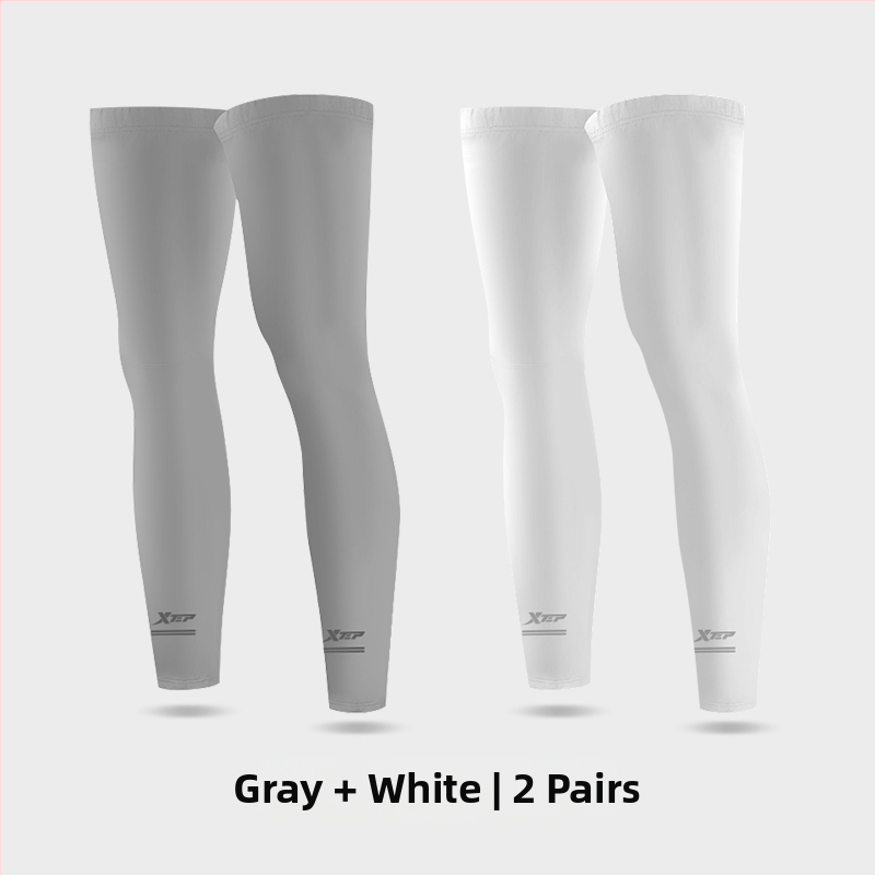 Lungi bandaje pentru picioare cu acoperire pentru picior – protecție UV Ice Silk, respirabile, material LYCRA-SPANDEX