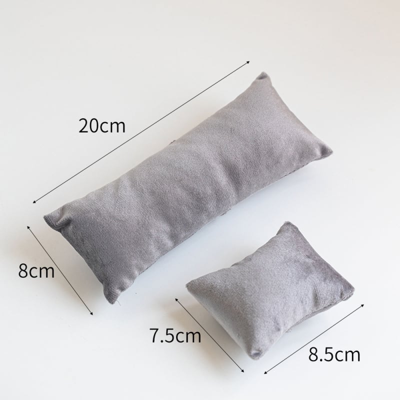 Дисплей за гривни от фланел, еднослойна поставка за бижута с фланелова обвивка, лято 2024