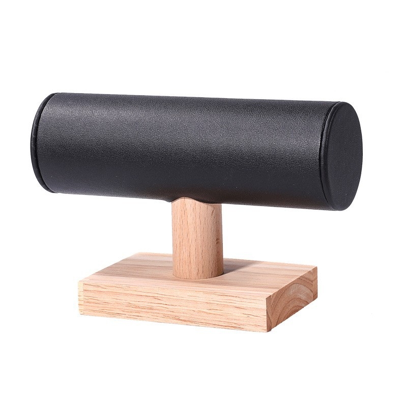 Стойка за бижута с I-образен дисплей, дървена конструкция, първи слой, артистичен стил, слепване