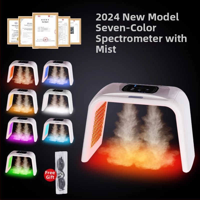 Shunmei Komerčný kozmetický prístroj na hydratáciu, omladenie pokožky a zosvetlenie, káblový a prenosný dizajn, IPX2 vodotesný, bez zabudovanej batérie