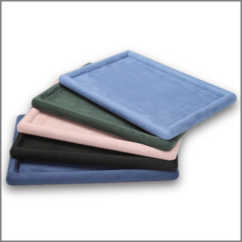 Подложка за бижута в скандинавски стил от фланел, еднослойна, висок клас, шевно изпълнение