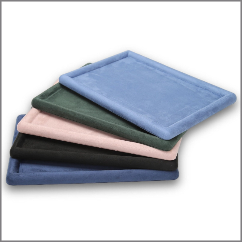 Подложка за бижута в скандинавски стил от фланел, еднослойна, висок клас, шевно изпълнение