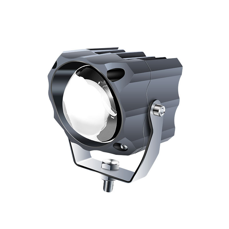 Proiector LED cu laser pentru mașină, carcasă din aluminiu, 100W, 12-80V, sursă LED