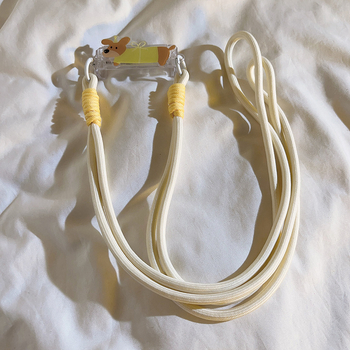 Női mobiltelefon-nyakpánt műanyag csattal és kötéllel