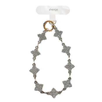 Telefona lanyarda rokassprādze ar ģeometrisku piekari, rokdarbs, sieviešu stilā, Jane