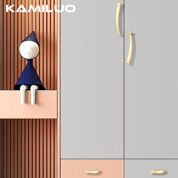 Дръжка за шкафове във форма на котешка лапа - цинкова сплав, нордически стил, модел 8099, подходяща за врати и чекмеджета