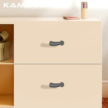 Дръжка за шкафове във форма на котешка лапа - цинкова сплав, нордически стил, модел 8099, подходяща за врати и чекмеджета