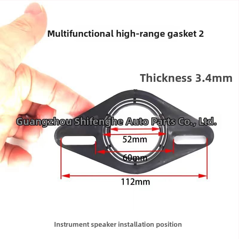 Suport de montare pentru difuzoare cu garnitură pentru panoul de bord — pentru Toyota, Honda, Nissan și Mazda; difuzoare mid-range și înalte