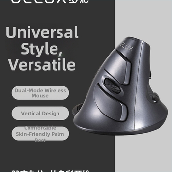 Вертикална USB ергономична мишка, 5 бутона, оптичен сензор, модел M618