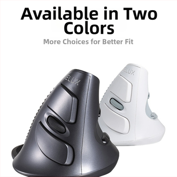 Вертикална USB ергономична мишка, 5 бутона, оптичен сензор, модел M618