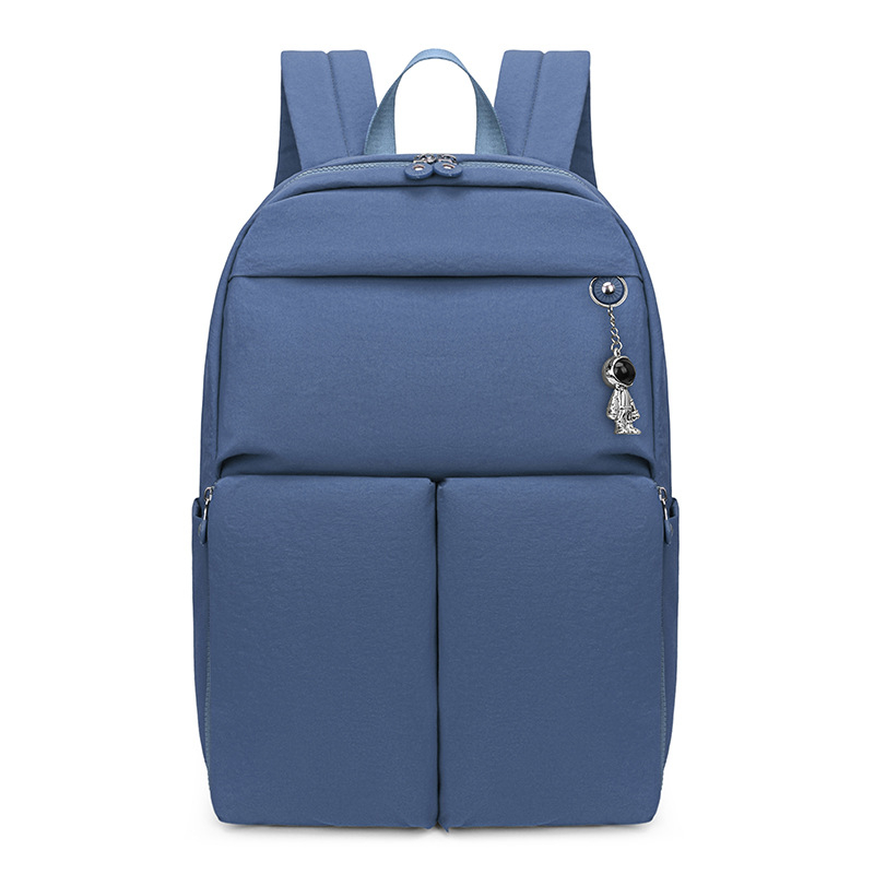 Unisex obchodný cestovný batoh, veľká kapacita, nylon, viac vreciek, vhodný pre 13-palcový notebook, Unisex