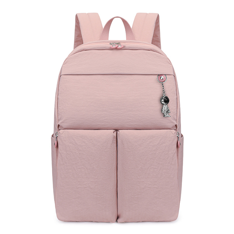 Unisex obchodný cestovný batoh, veľká kapacita, nylon, viac vreciek, vhodný pre 13-palcový notebook, Unisex