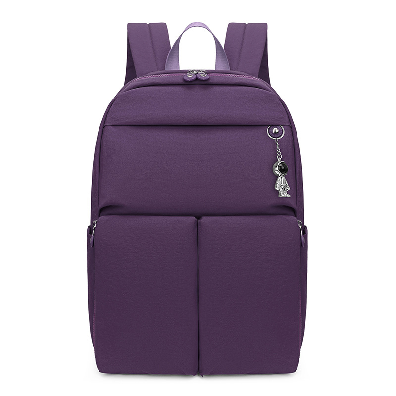 Unisex obchodný cestovný batoh, veľká kapacita, nylon, viac vreciek, vhodný pre 13-palcový notebook, Unisex