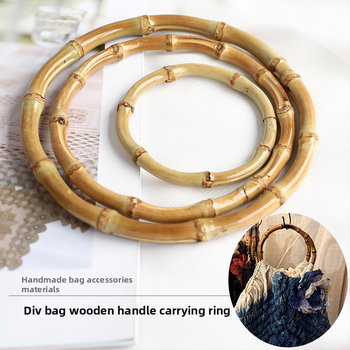 DIY υφαντή λαβή τσάντας — μέταλλο, κομψό στυλ ώριμης γυναίκας, σχέδιο: άλλο