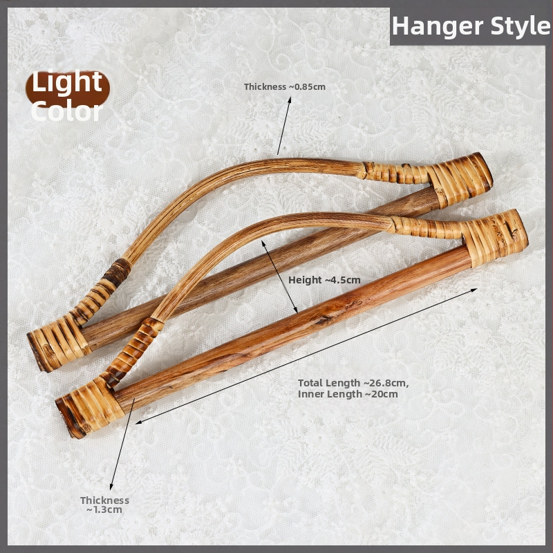 DIY υφαντή λαβή τσάντας — μέταλλο, κομψό στυλ ώριμης γυναίκας, σχέδιο: άλλο