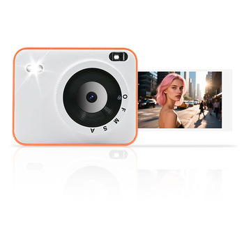 Cameră digitală pentru imprimare color – compactă, complet automată, senzor CCD de 48 MP, zoom optic 16x, obiectiv tip periscop, stabilizare opticӗ a imaginii, ecran LCD 2.8"