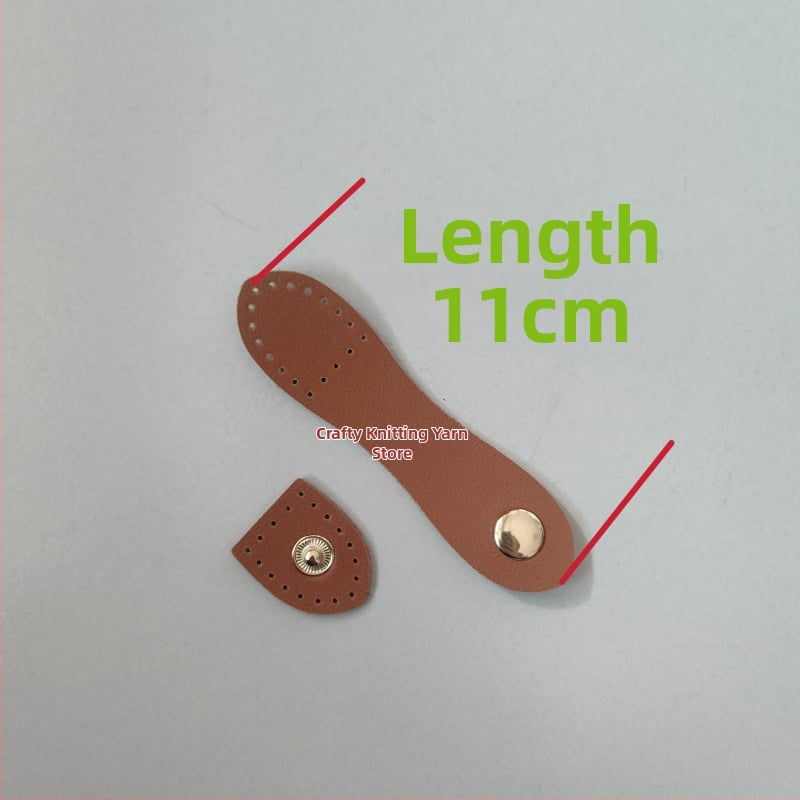 Χειροποίητο αξεσουάρ για τσάντες - μαγνητικό δερμάτινο κούμπωμα, κυκλικό διαφανές στοιχείο, πλεκτό υλικό με κοχύλι