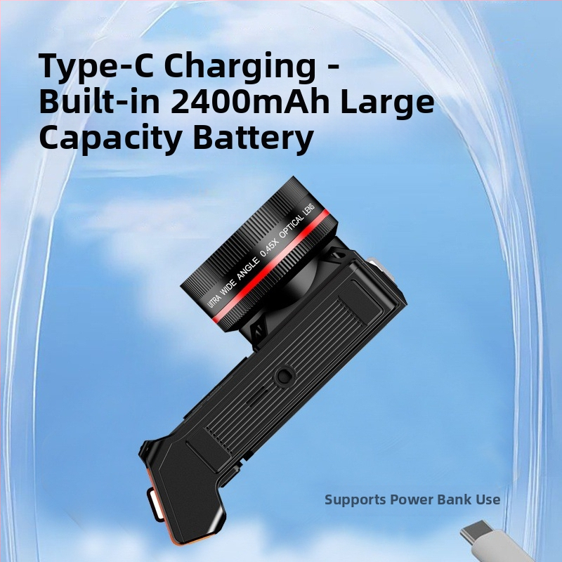 All-in-One 4K Skaitmeninė kamera su CMOS jutikliu, dvigubas ekranas 3.54in/1.54in, Wi‑Fi, naktinis matymas