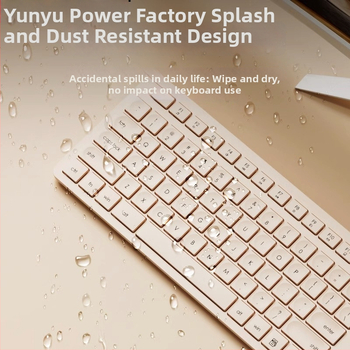 Ultra tenký bezdrôtový set klávesnice a myši – tiché písanie, univerzálna kompatibilita, PBT plast