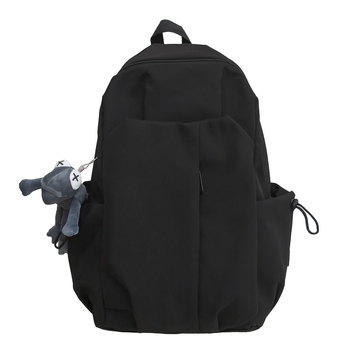 Unisex nylon ruksak, prozračan, za 15-inčni prijenosnik, ispod 20 L, remeni s jastucima zraka, gradski minimalistički stil, Zima 2023