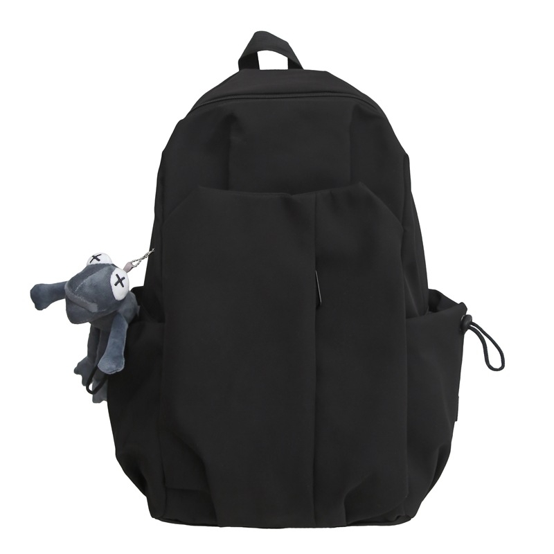 Unisex nylon ruksak, prozračan, za 15-inčni prijenosnik, ispod 20 L, remeni s jastucima zraka, gradski minimalistički stil, Zima 2023