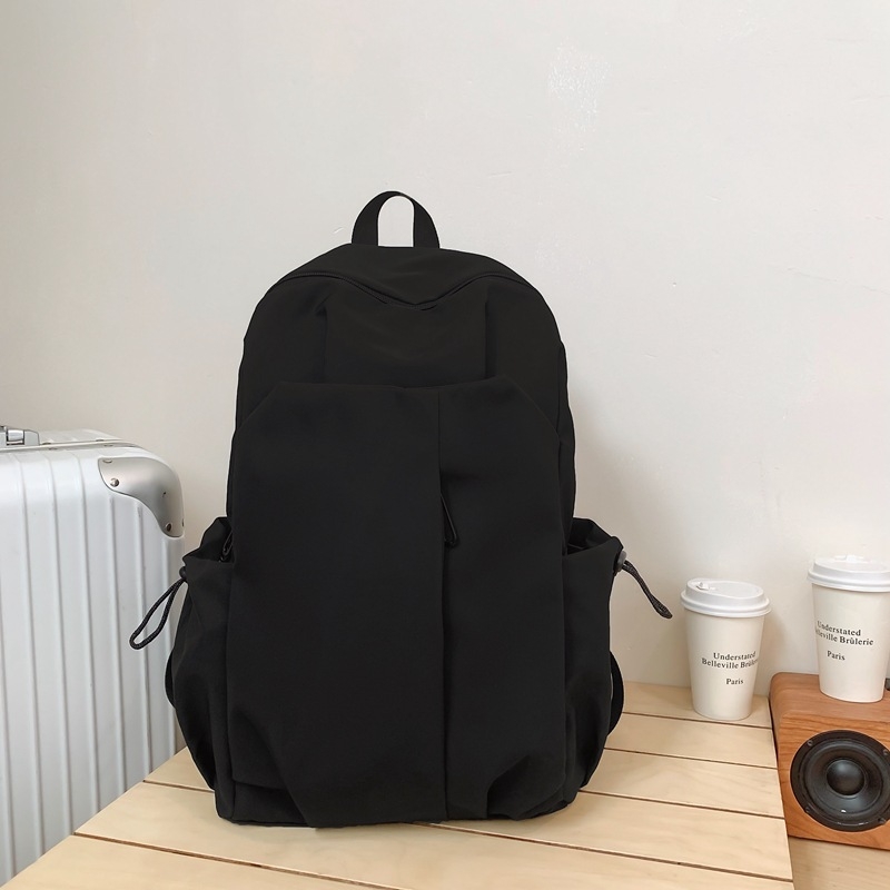Unisex nylon ruksak, prozračan, za 15-inčni prijenosnik, ispod 20 L, remeni s jastucima zraka, gradski minimalistički stil, Zima 2023