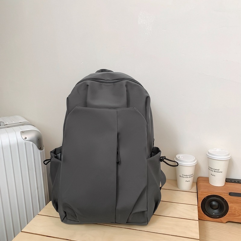 Unisex nylon ruksak, prozračan, za 15-inčni prijenosnik, ispod 20 L, remeni s jastucima zraka, gradski minimalistički stil, Zima 2023