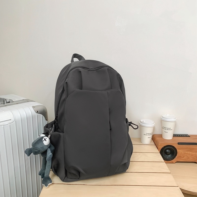 Unisex nylon ruksak, prozračan, za 15-inčni prijenosnik, ispod 20 L, remeni s jastucima zraka, gradski minimalistički stil, Zima 2023