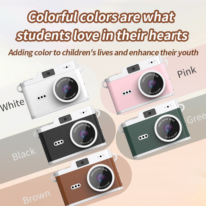 X5 μίνι κάμερα με περισκοπικό φακό — 8MP CMOS αισθητήρας, 0,96 ιντσών LCD, 4x ψηφιακό ζουμ, αποθήκευση σε TF κάρτα