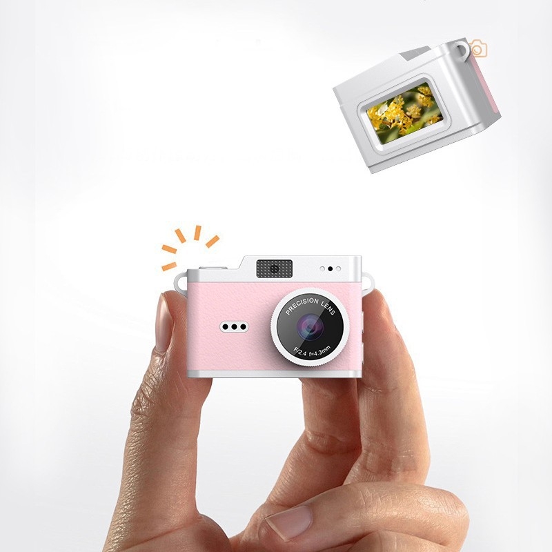 X5 μίνι κάμερα με περισκοπικό φακό — 8MP CMOS αισθητήρας, 0,96 ιντσών LCD, 4x ψηφιακό ζουμ, αποθήκευση σε TF κάρτα