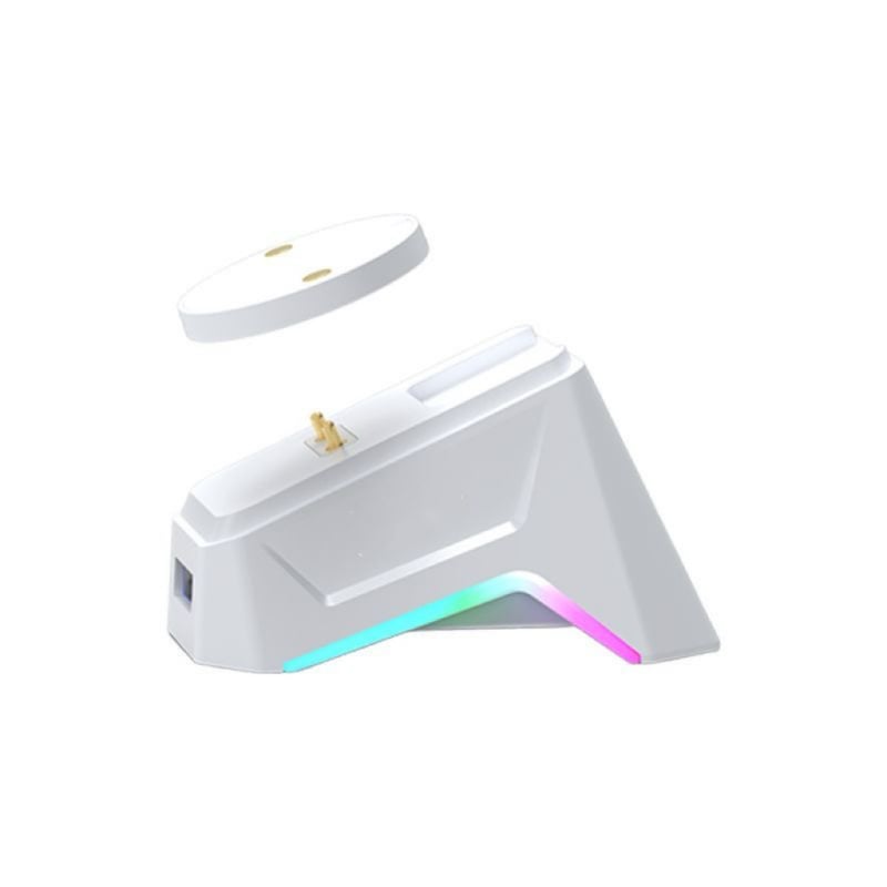 Магнитна зарядна база за Logitech G502/G903 с USB докинг станция, жично USB свързване, кабел 1.5 м; включва зарядна база, заряден модул, кабел за данни и ръководство